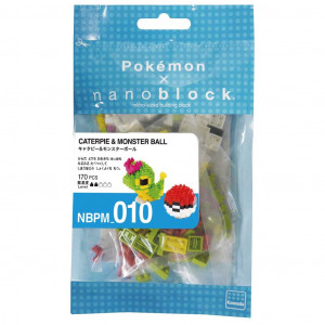 Nanoblock : Pokémon - Chenipan & Pokéball