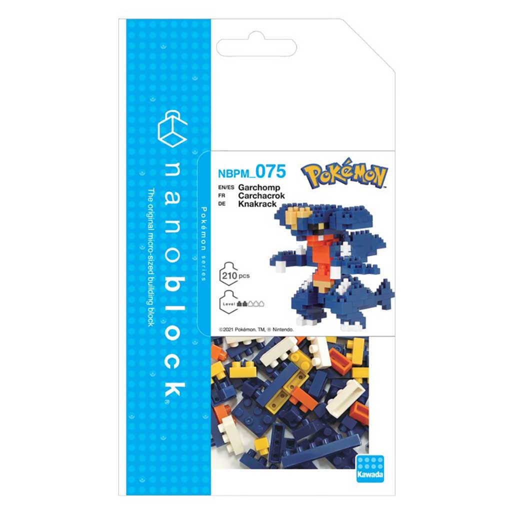 Nanoblock : Pokémon - Carchacrok