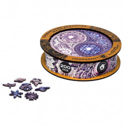 Puzzle en Bois - Mandala Opposés Primordiaux Taille M