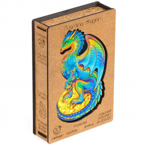 Puzzle en Bois - Dragon Taille S