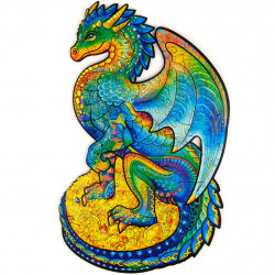 Puzzle en Bois - Dragon Taille S