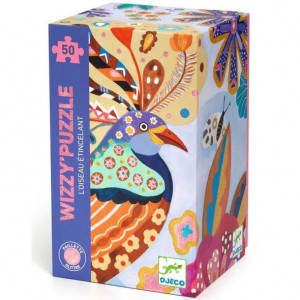 Wizzy Puzzle - L'oiseau étincelant - 50 Pièces