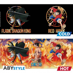 One Piece - Mug Heat Change Luffy/Sabo