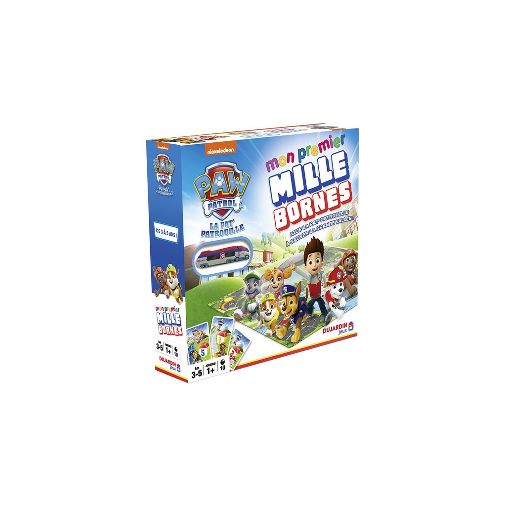 Jeu de cartes Dujardin Mille Bornes Pat Patrouille - Jeux classiques -  Achat & prix