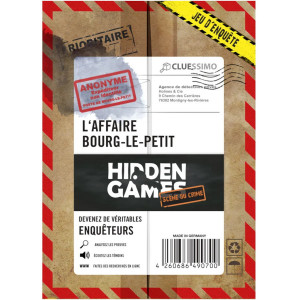 Hidden Games - L'affaire Bourg-Le-Petit