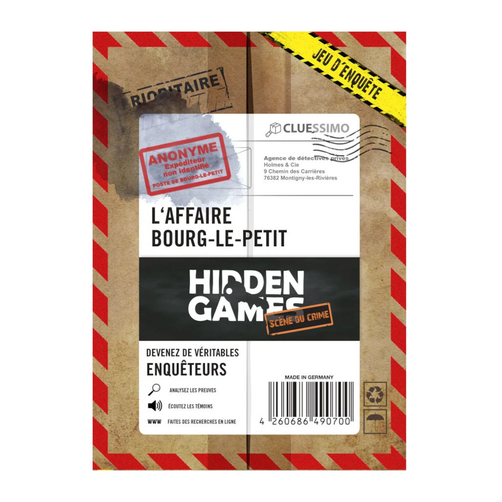 Hidden Games - L'affaire Bourg-Le-Petit