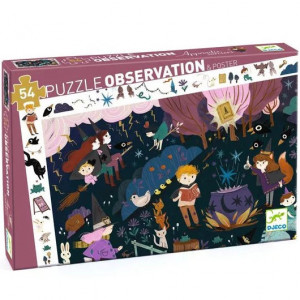 Puzzle Observation - Apprentis Sorciers - 54 Pièces