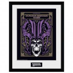 Donjons et Dragons - Poster Encadré Guide du Maître