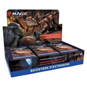 Magic : Commander Légendes - La Bataille de la Porte de Baldur - 18 Boosters d'Extension VF