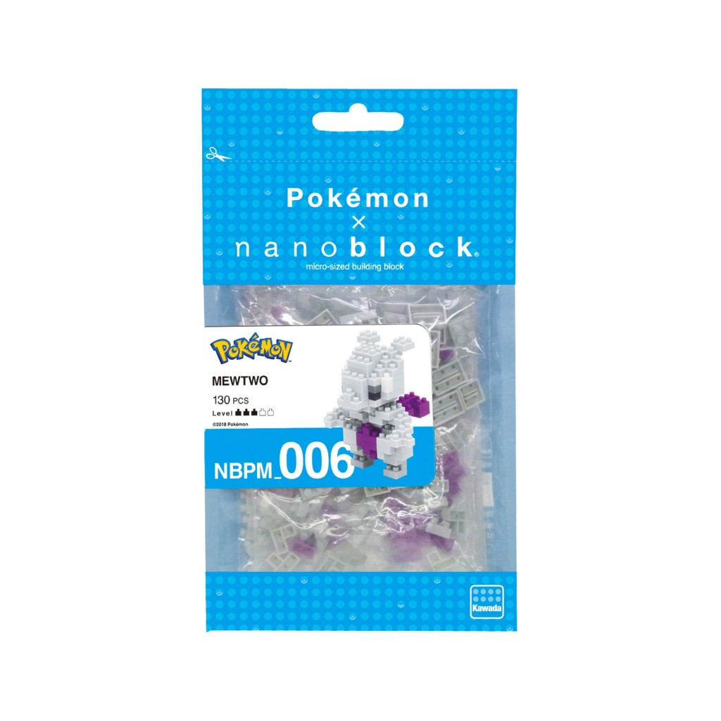Nanoblock : Pokémon - Mewtwo