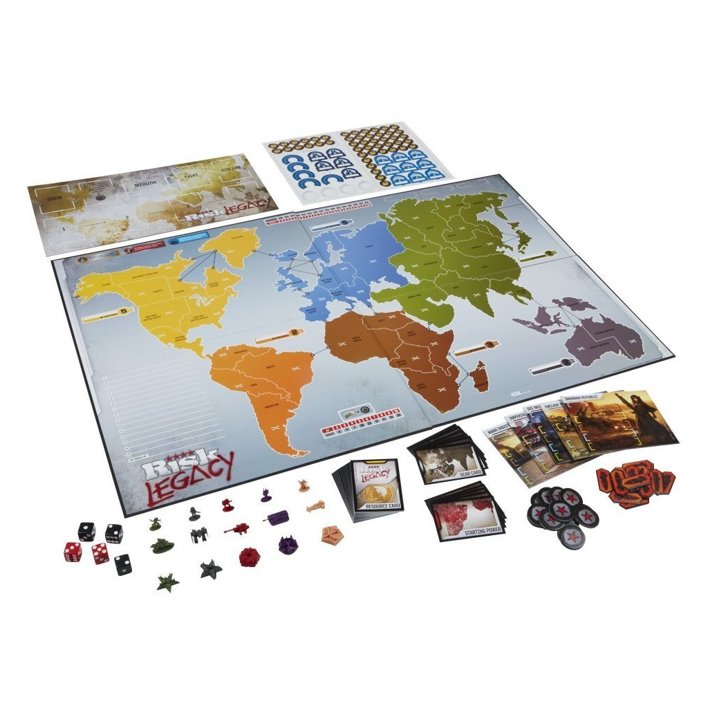 Risk Legacy jeu de société - Le Coin du Jeu