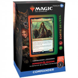 Magic : Commander Légendes - La Bataille de la Porte de Baldur - Deck Commander Sortie de l'Exil