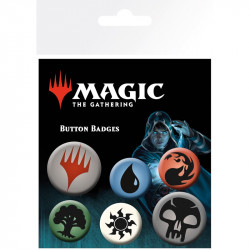 Magic - Pack de Badges Symboles Mana