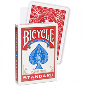 Cartes Bicycle "Rider Back" Standard - Dos Rouge