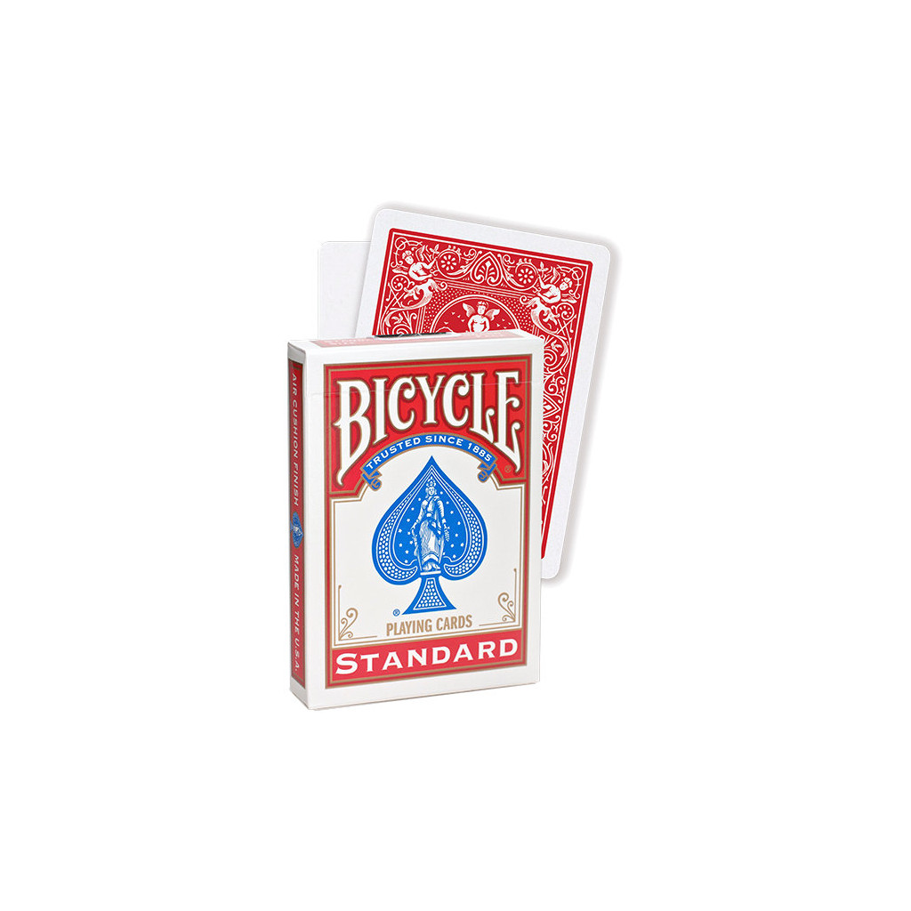 Jeu de 54 cartes - Bicycle - Rider Back - Rouge et Bleu - Petits jeux de  cartes