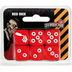 Zombicide : Set de Dés Rouge