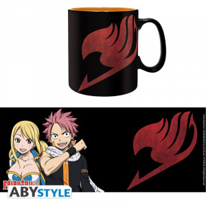 Fairy Tail - Mug Lucy, Natsu & Emblème