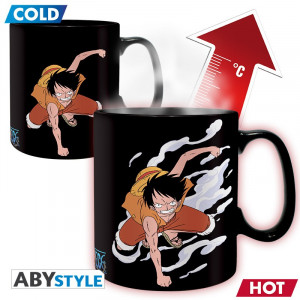 Acheter Mug Heat Change Luffy/Ace - One Piece - Abystyle - Ludifolie