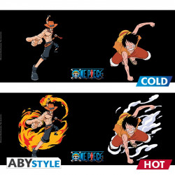One Piece - Mug Heat Change Luffy/Ace