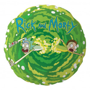 Rick & Morty - Coussin Portail et Logo
