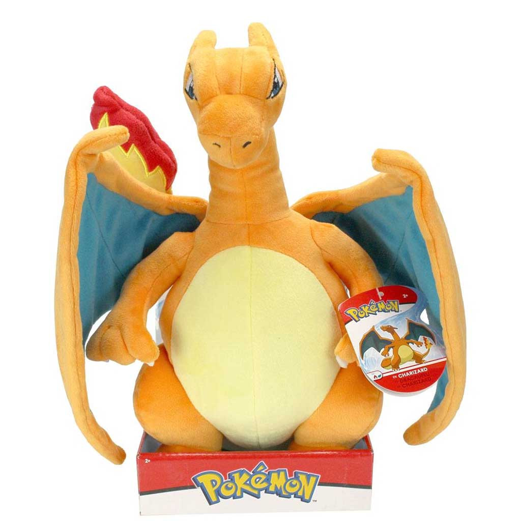 Acheter Peluche Dracaufeu (30cm) - Pokémon - Boti - Ludifolie