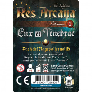 Res Arcana - Lux et Tenebrae : Pack de Mages Alternatifs
