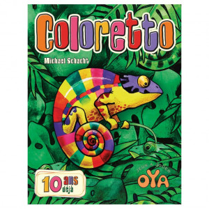 Acheter Coloretto 10 ans - Jeu de société - Oya - Ludifolie