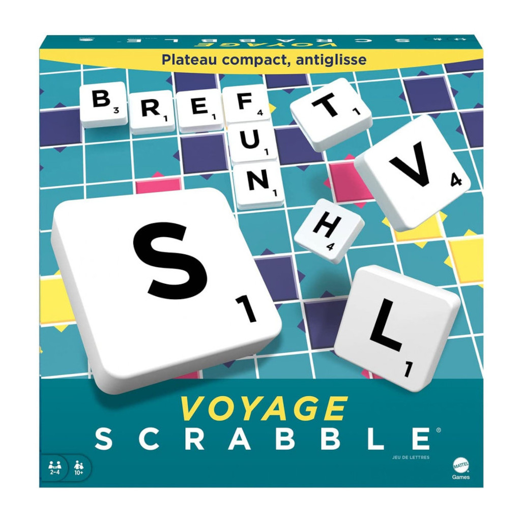 Mattel Games - Scrabble Junior - Jeu de Société - 6 ans et + - Jeux de  société enfant