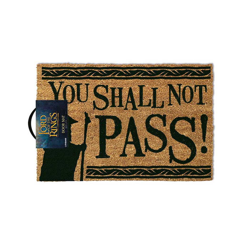 Le Seigneur des Anneaux - Paillasson You Shall not Pass