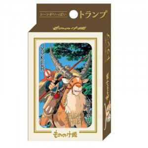 Boite de Studio Ghibli - Jeu de 54 Cartes Princesse Mononoké