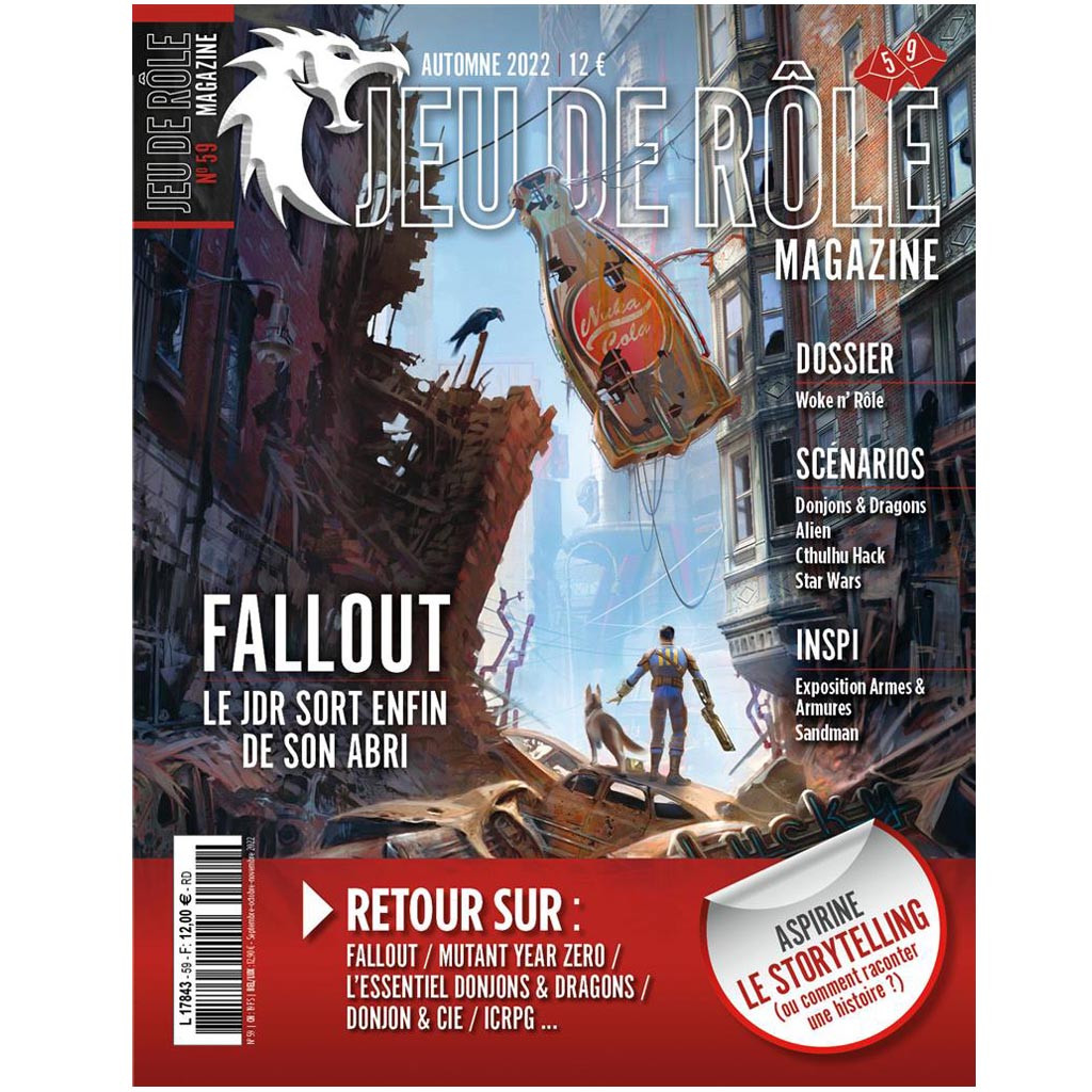 Jeu de Rôle Magazine 59 (Automne 2022)