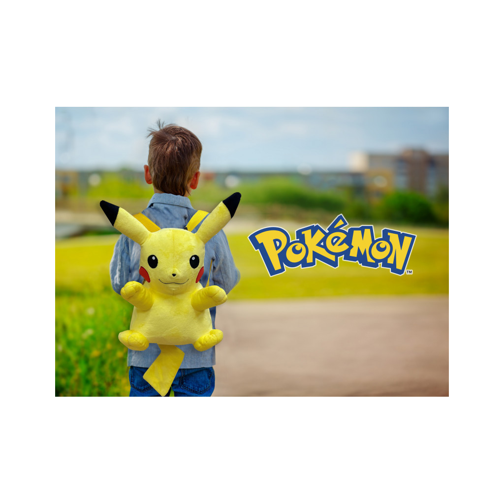 Acheter Peluche Sac à Dos Pikachu - Pokémon - Hubtoys - Ludifolie