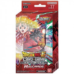 Dragon Ball Super Card Game - Starter 17 Red rage