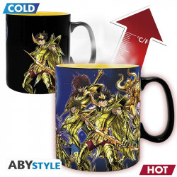 Saint Seiya - Mug Heat Change Chevaliers d'Or