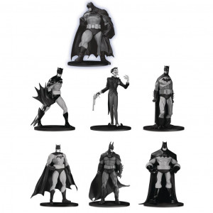 Batman - Pack 7 Figurines Batman Black & White