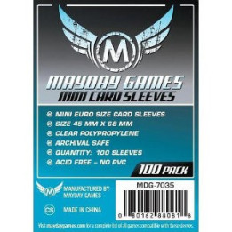 Acheter 100 Protège Cartes Mini EU 45x68 Mayday - Ludifolie