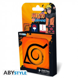 Naruto Shippuden - Set de 4 Dessous de Verre - Emblèmes