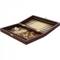 Coffret Backgammon Acajou