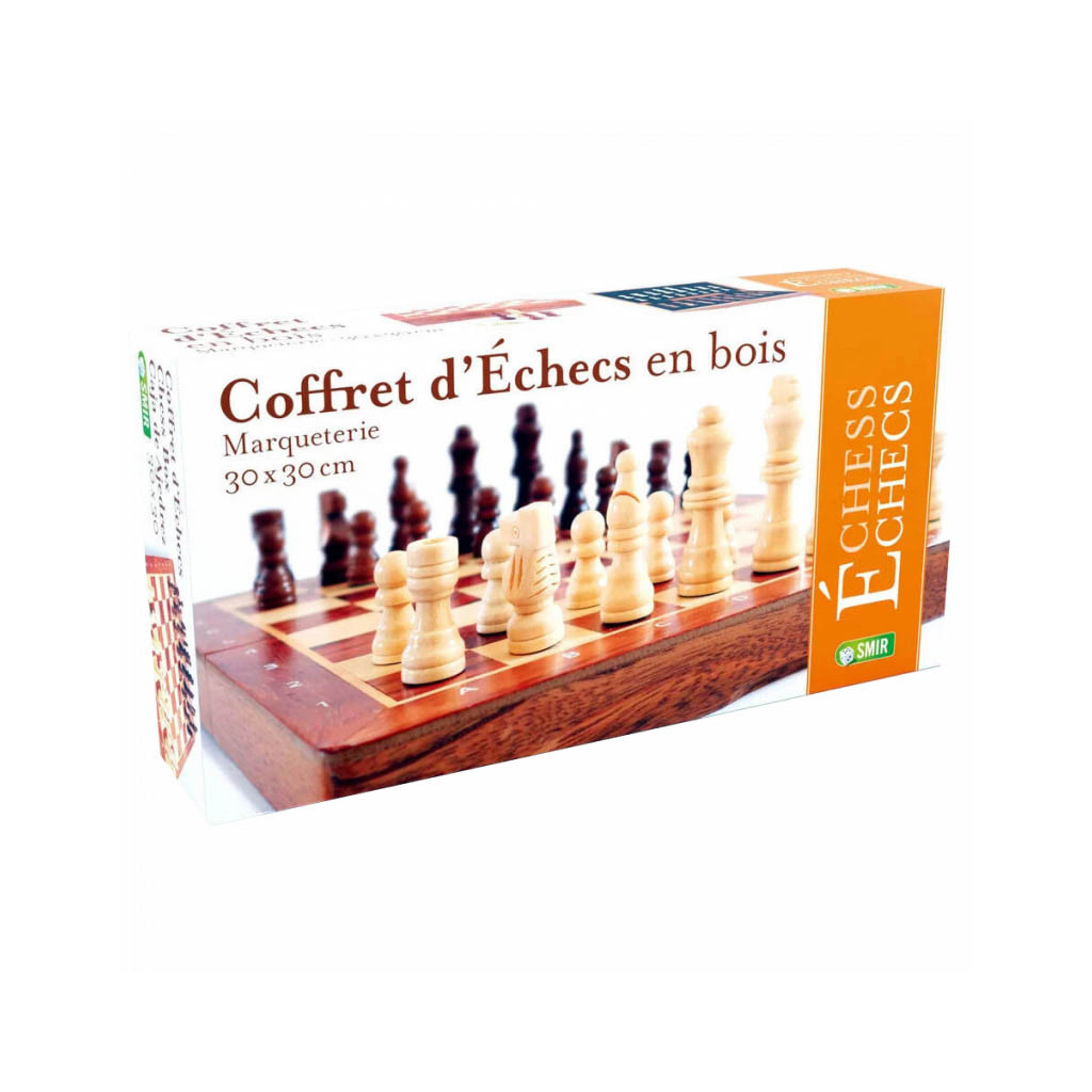 Coffret de 20 jeux de société en bois