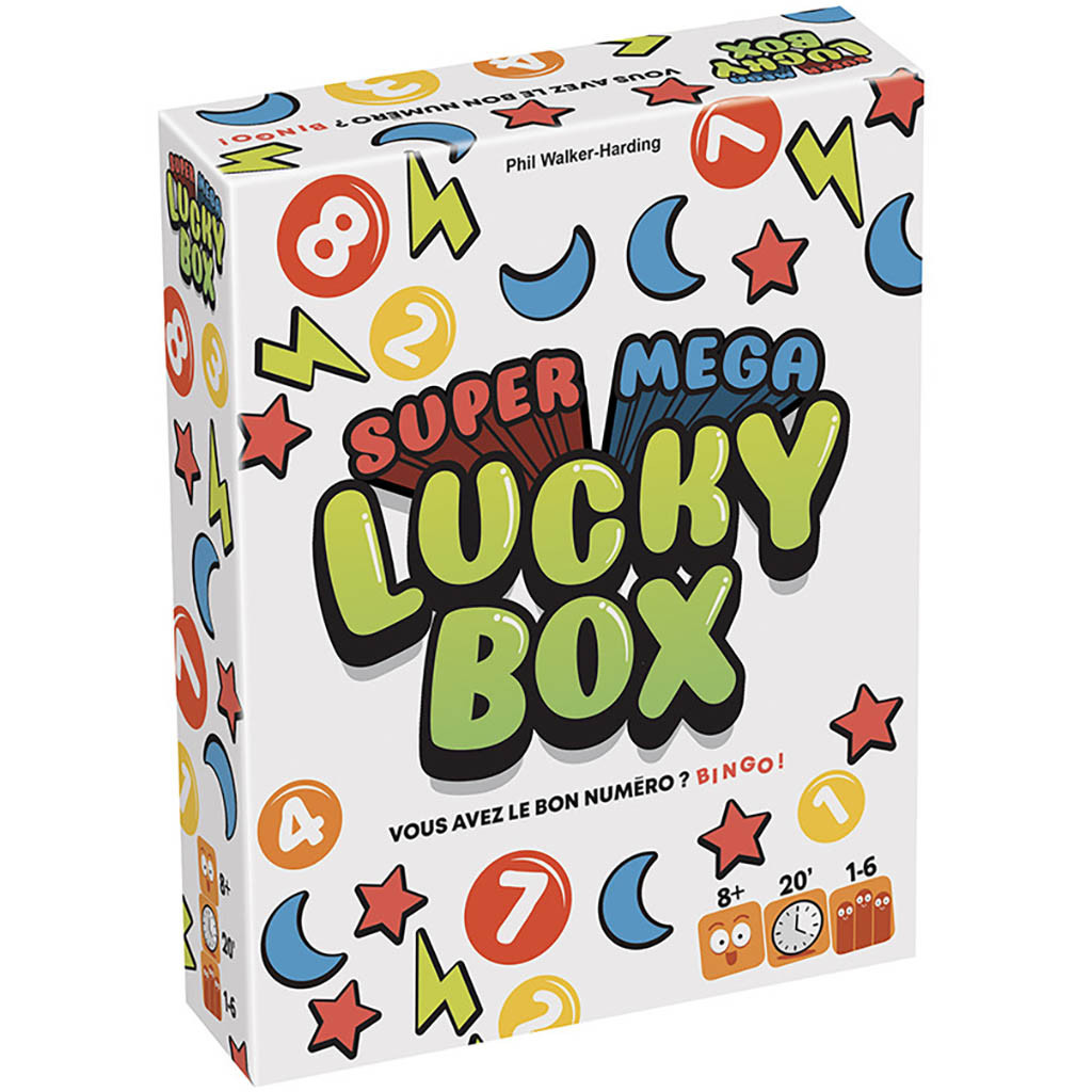 Ludilo - Super Mega Lucky Box  Jeux De Société Enfant 8 Ans Et Adu