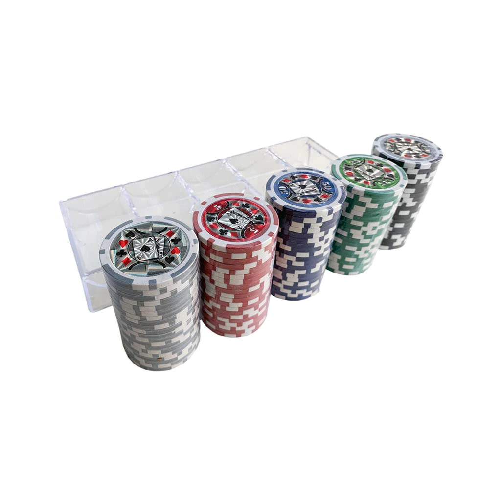 Acheter Coffret 100 Jetons Poker - Grimaud - Ludifolie