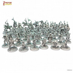 Dungeons & Lasers - Townsfolk Miniature Pack