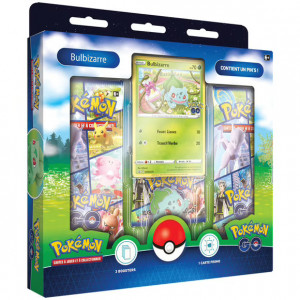 Pokémon GO01 : Coffret Pin's Octobre 2022 - Bulbizarre