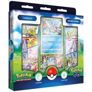 Pokémon GO01 : Coffret Pin's Octobre 2022 - Carapuce