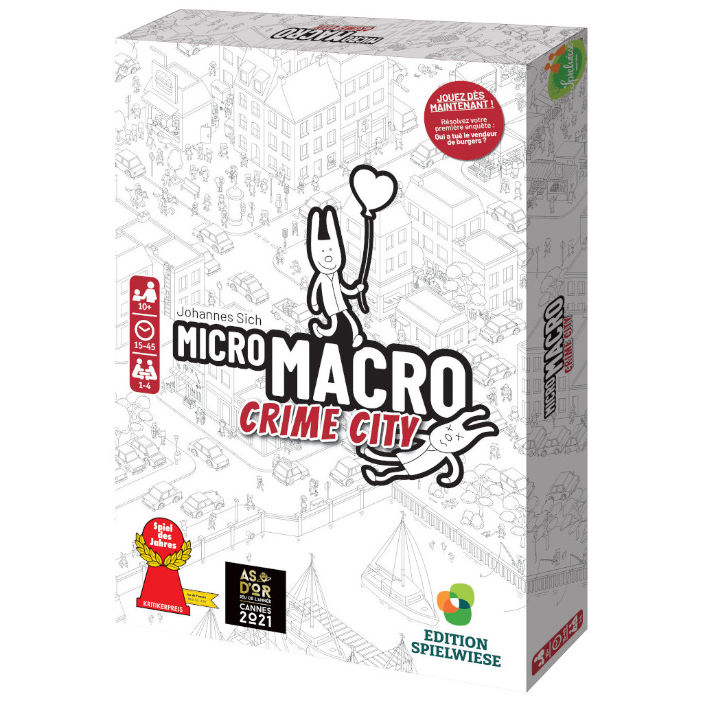 Micro Macro Crime City - Full House - Jeux-de-Société - Ludotrotter