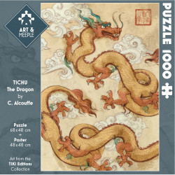 Art & Meeple – Puzzle Tichu - 1000 pièces