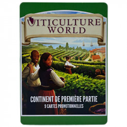 Viticulture World - Cartes Continent de Première Partie