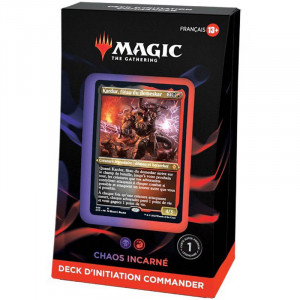 Boite de Magic : Deck d'Initiation Commander - Chaos Incarné