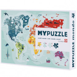 MyPuzzle Monde - 252 Pièces