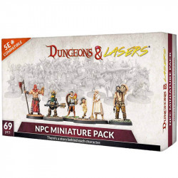 Dungeons & Lasers - NPC Miniature Pack